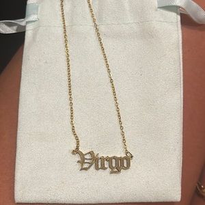 Virgo necklace!!!